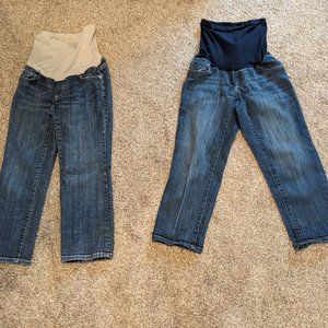 Maternity capri pants size S